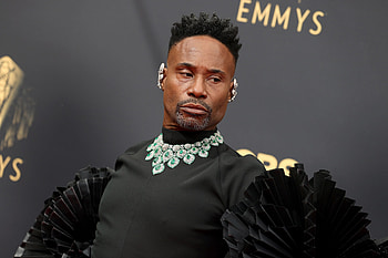 Billy Porter, $1 Million Necklace, 2021 Emmys HD wallpaper