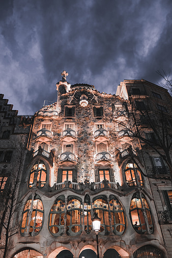 Cities, Architecture, Barcelona, Building, Facade, Spain, Casa Batlló, House Of Balo HD phone wallpaper