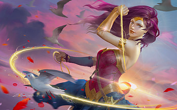 Wonder Woman Colorful Art , wonder-woman, superheroes, artist, artwork, behance, digital-art HD wallpaper