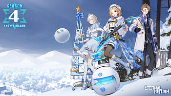 Season 4 Snow Blossom Eternal Return HD wallpaper