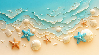 Artistic Nature Beach: Starfish in Ultra, artistic, nature, beach, starfish HD wallpaper