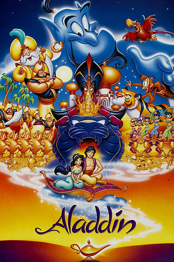 Aladdin animation, Cartoon adventure, Magical movie, Memorable characters HD phone wallpaper