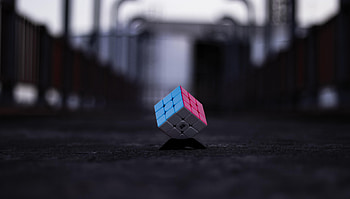 Miscellanea, Miscellaneous, Multicolored, Motley, Cube, Rubik's Cube HD wallpaper