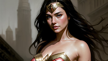 Wonder Woman Amazonian , wonder-woman, superheroes, artwork, digital-art, artist, deviantart HD wallpaper