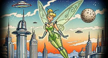 Tinker Bell — : Starbound Skyline, Tinker Bell, Fairy HD wallpaper