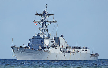 USS James E Williams, , vector art, DDG-95, destroyer, United States Navy, US army, abstract ships, battleship, US Navy, Arleigh Burke-class, USS James E Williams DDG-95 HD wallpaper
