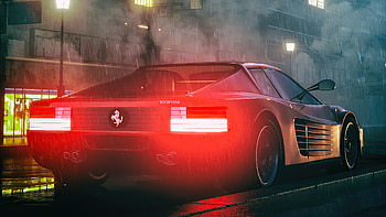 Ferrari Testarossa Digital Art , ferrari-testarossa, ferrari, cars, artist, artwork, digital-art HD wallpaper