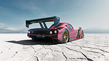 Radical 700r Salt Flats , cars, 2025-cars, cgi, behance HD wallpaper