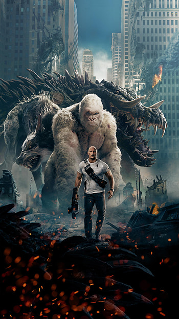 Rampage (2022) movie HD phone wallpaper