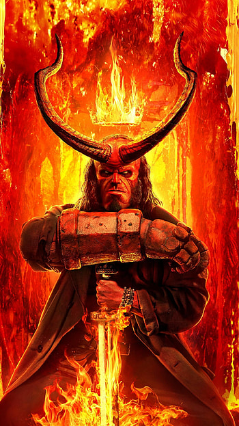 Hellboy 2019: , Movie art HD phone wallpaper