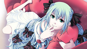pretty girl, cute, girl, anime, pretty HD wallpaper