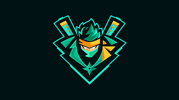 Ninja logo , Samurai artwork, Vibrant colors, Samantha Peltier HD wallpaper