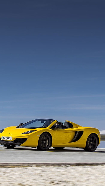 A Yellow, Yellow Car, Driving HD phone wallpaper