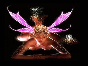 In Her Eyes, fairy, angel dust, gremlins HD wallpaper