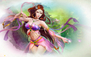 Beauty and Pastels, pastel, art, , girl, woman, digital, fantasy, pretty, fine HD wallpaper
