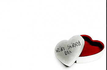 heart shaped box, heart-shaped-box, love red HD wallpaper