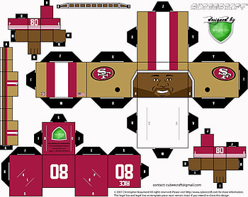 Jerry Rice Cubee by 1madhatter ... HD wallpaper