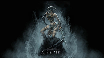 The Elder Scrolls gaming, Skyrim girl warrior HD wallpaper