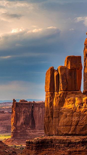 High-resolution , Background , Badlands national park, collection HD phone wallpaper