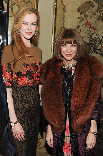 Nicole and Anna Wintour, Paris Fashion Week, Keith Urban and Nicole Kidman, Fashion event appearance HD phone wallpaper
