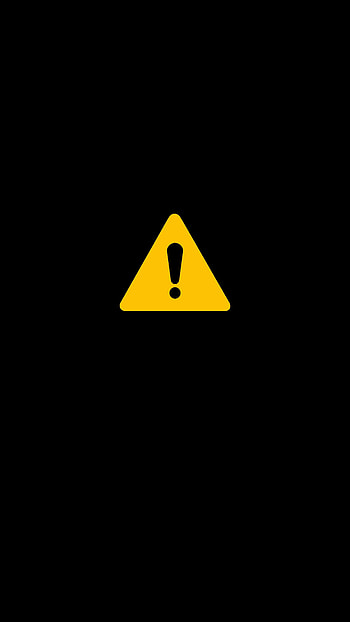 Minimalism, Sign, Triangle, Warning, Exclamation Point HD phone wallpaper