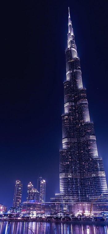 Burj Khalifa, , UAE's pride, Architectural splendor HD phone wallpaper