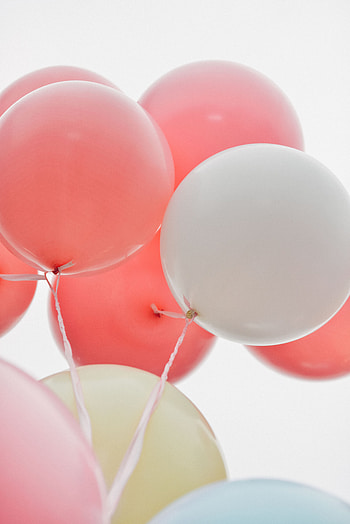 Pink, Balloons, Miscellanea, Miscellaneous, Multicolored, Motley, Taw, Air Balloons HD phone wallpaper