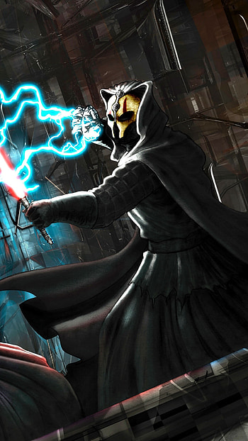 Revan , Fan-created art, resolution, Sith Lord portrayal HD phone wallpaper