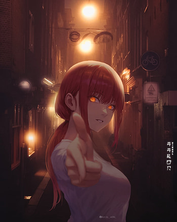 Makima, Denji, Anime , Makima , Aki, Chainsaw Man, Power HD phone wallpaper