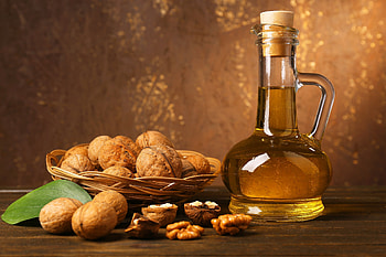 Walnuts, Butter and honey, Artistic , Detailed depiction HD wallpaper