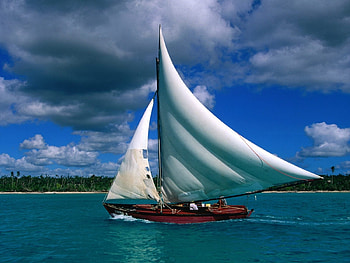 Transport, Sky, Sea, Yachts HD wallpaper