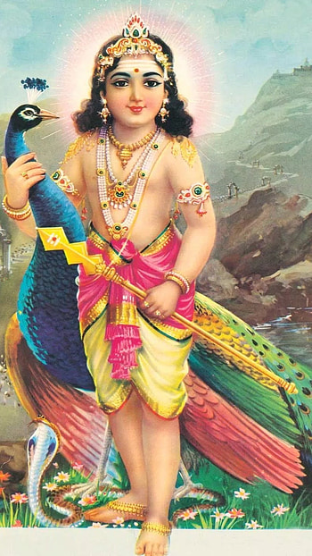 Sami , Painting, Lord Kartikeya HD phone wallpaper