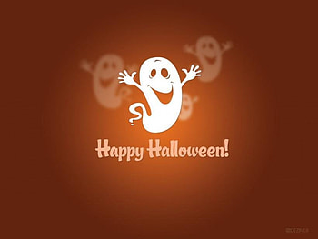 Happy Halloween, ghost HD wallpaper