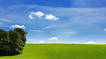 Sky and grass, Nature's beauty, Scenic landscapes, Captivating views HD wallpaper