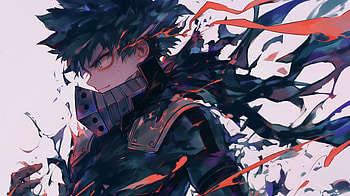 Dark Deku from My Hero Academia, Anime, My Hero Academia, Izuku Midoriya, Dark Deku HD wallpaper