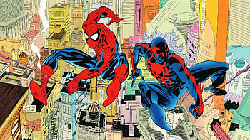 Comics Spider-Man Peter Parker Spider-Man 2099 Miguel O'Hara | | 290734 | UP HD wallpaper