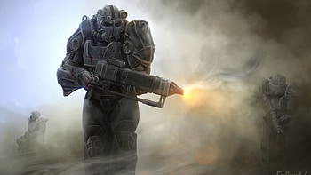 Fallout 4 Paladins for 1920 x 1080 TV resolution HD wallpaper