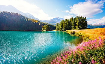 Lake, sea, natures, nature HD wallpaper