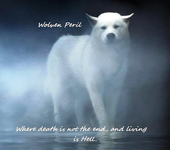 Advert Poster by Cursico, blue, art, animals, advert, poster, wolf HD wallpaper