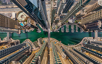 United Arab Emirates, Dubai Marina, Roads, High quality HD wallpaper