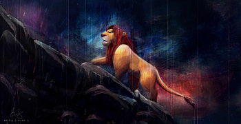 Remember, who you are! Lion King, art HD wallpaper