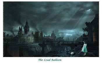 The Lead Balloon, little girl, balloon, destroy, apocolypse HD wallpaper