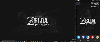 English Minimalist Zelda: BotW [1440p and Mobile] ... HD wallpaper