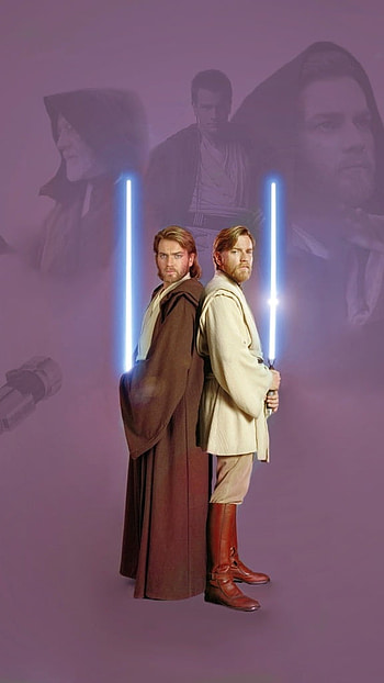 Obi Wan Kenobi, Kylo Ren, Star Wars HD phone wallpaper