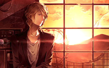 Anime, Men HD wallpaper