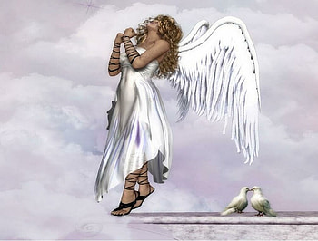 An Angel Prayer, angel, prayer HD wallpaper