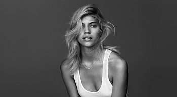 Monochrome, beautiful, Devon Windsor, BW HD wallpaper