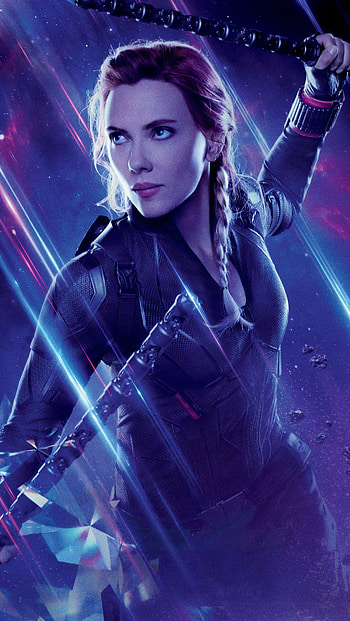 Black widow, marvel comics, avengers HD phone wallpaper