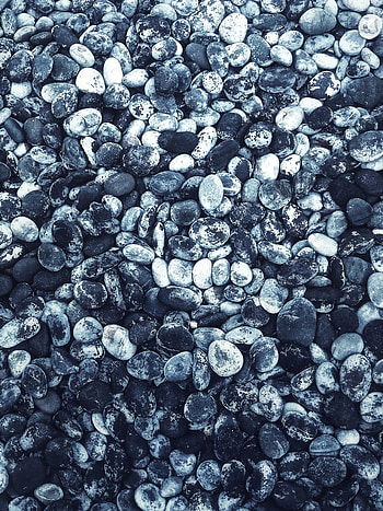 Pebbles, grey, small rocks HD phone wallpaper