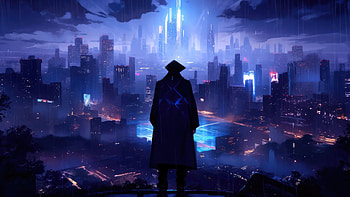 In Sky City Ambient , artist, artwork, digital-art HD wallpaper